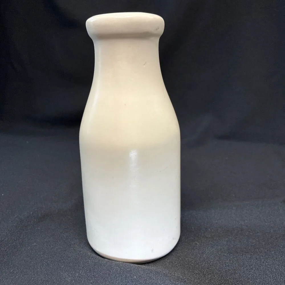 Vtg Pfaltzgraff Tea Rose Milk Bottle Vase Carafe Jug Stoneware 8
